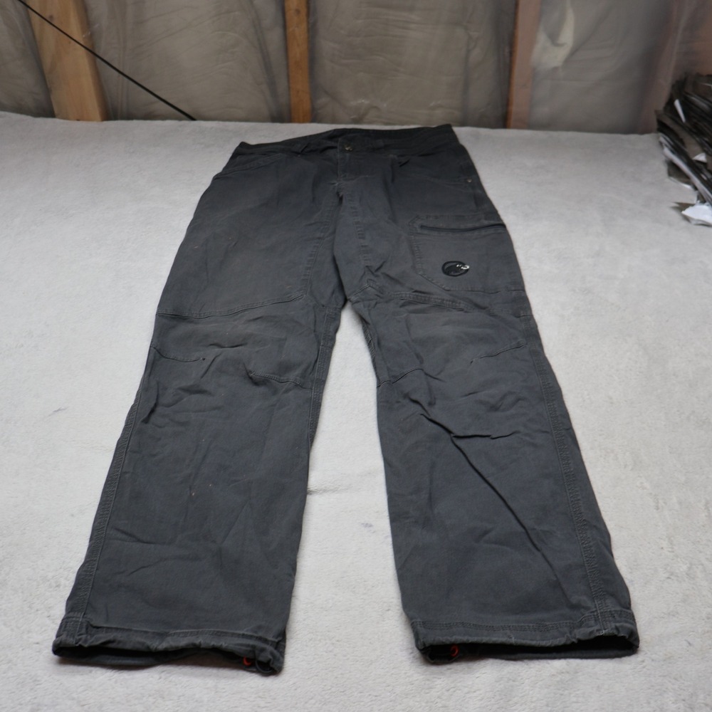 Mammut Pants Mens 30x31 Blue Cargo Canvas Tactical Rugged Outdoor Activewear